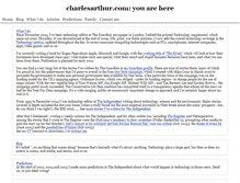 Tablet Screenshot of charlesarthur.com